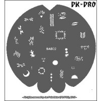 BADGER BAB22 Fingernail-Stencil