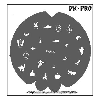 BADGER BAB35 Fingernail-Stencil