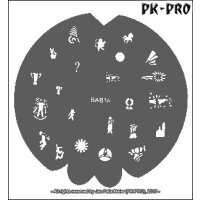 BADGER BAB36 Fingernail-Stencil