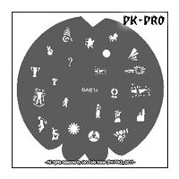 BADGER BAB36 Fingernail-Stencil