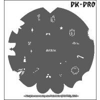 BADGER BAB38 Fingernail-Stencil