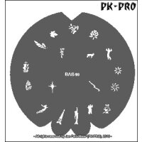 BADGER BAB40 Fingernail-Stencil