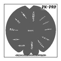 BADGER BAB41 Fingernail-Stencil