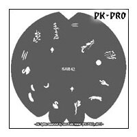 BADGER BAB42 Fingernail-Stencil