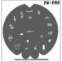 BADGER BAB44 Fingernail-Stencil