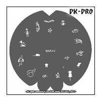 BADGER BAB44 Fingernail-Stencil